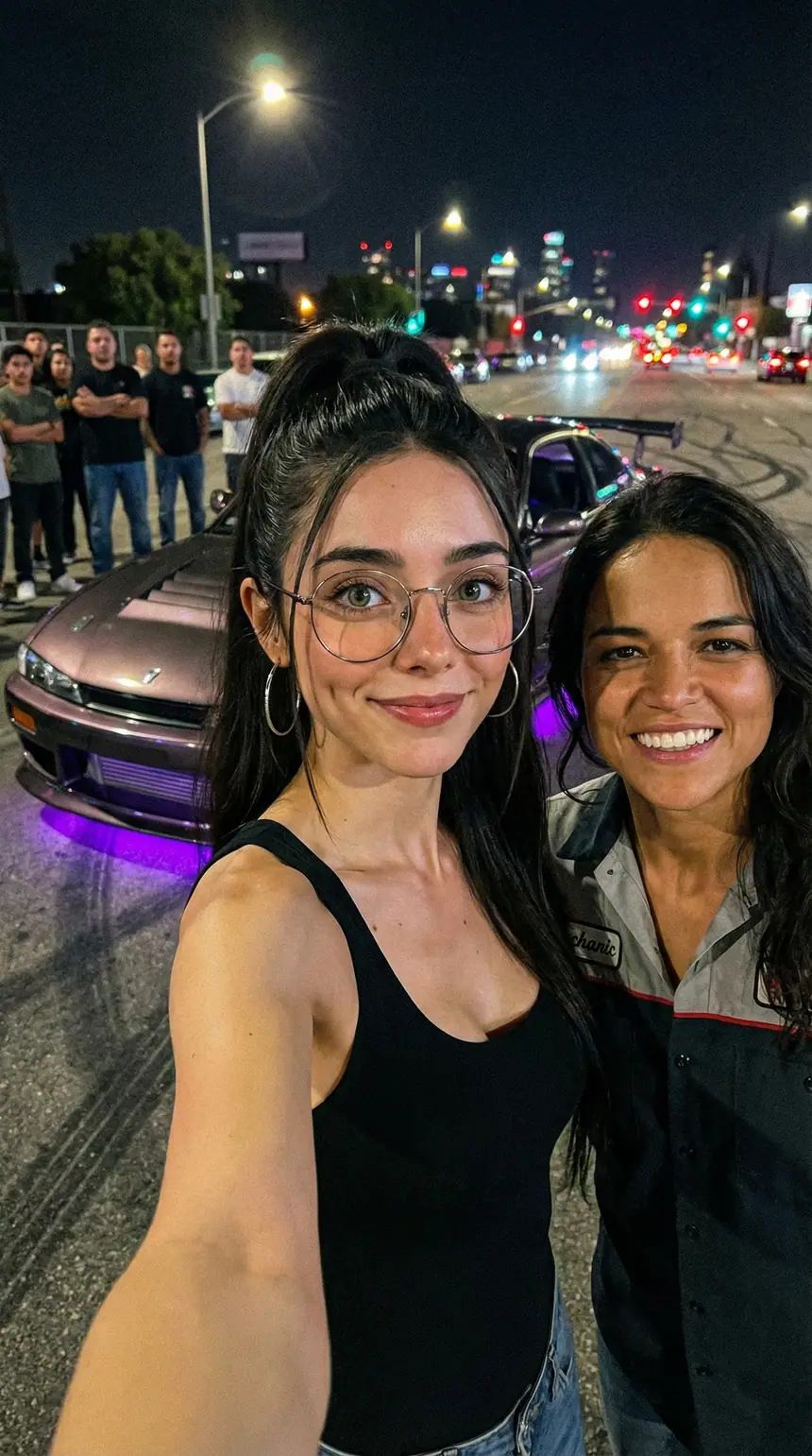 Selfie con Nissan 240SX