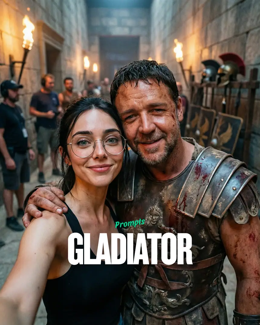 Backstage selfie with Maximus