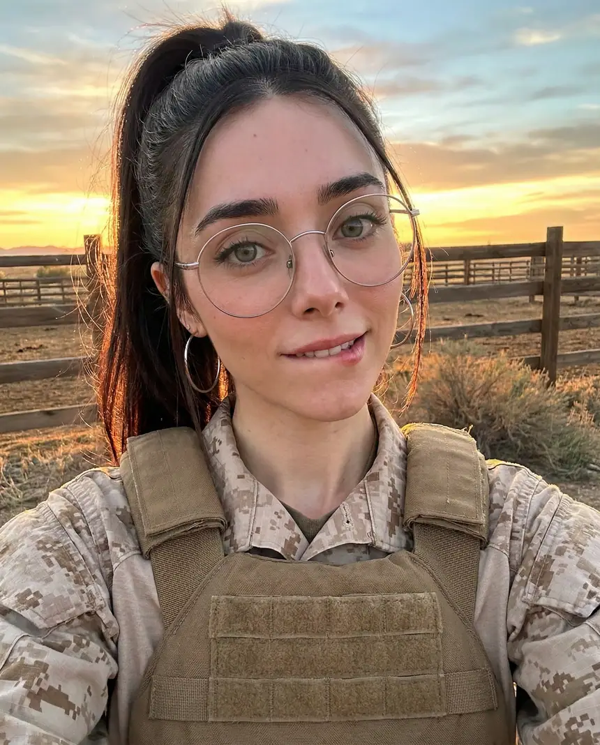 Camuflaje al atardecer