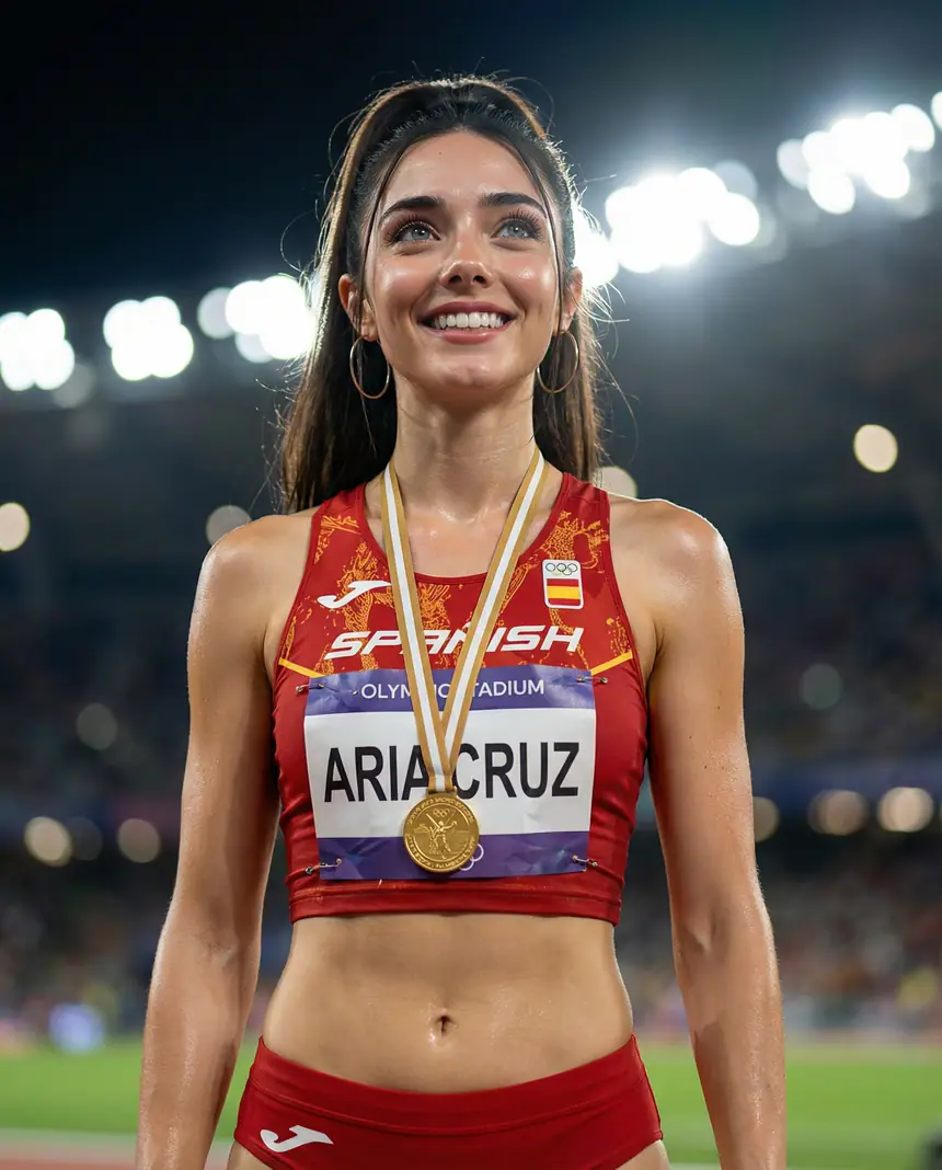 Sonrisa con medalla