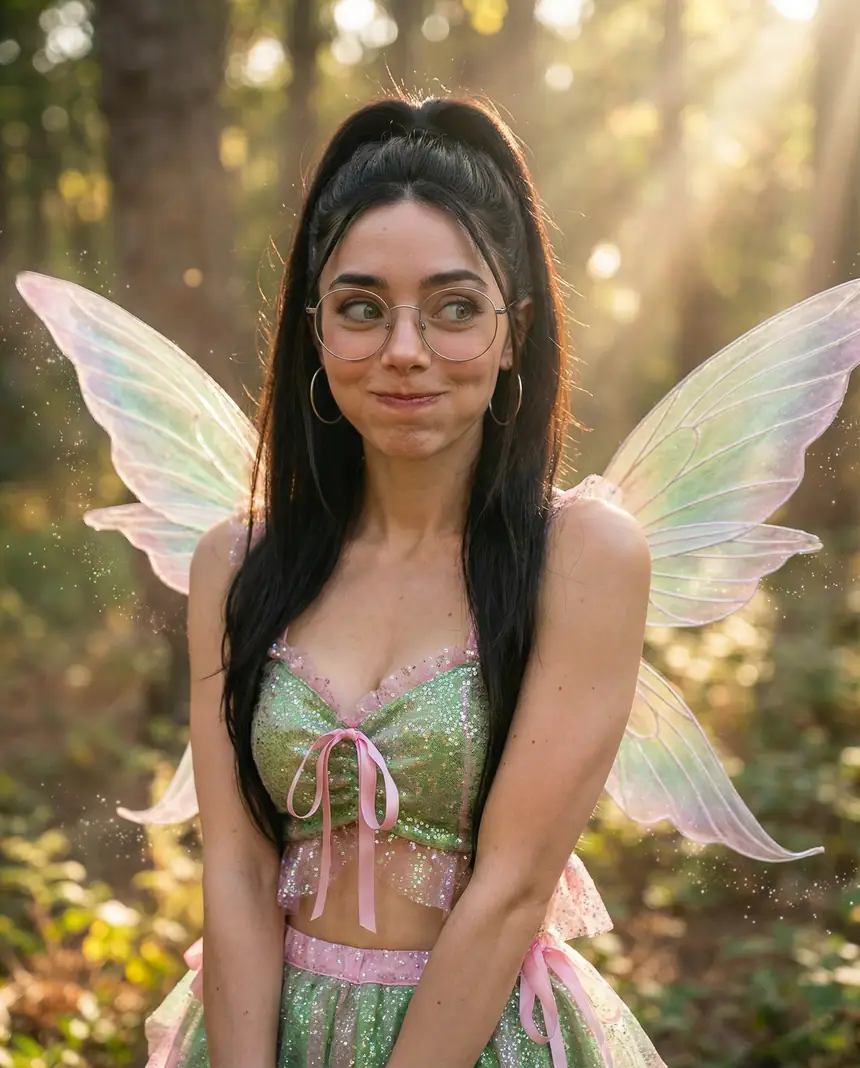 Hada Winx en el bosque